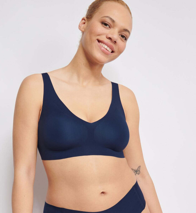 Zero Feel 2.0 bralette BH, blå, Størrelse: XS, Kvinner