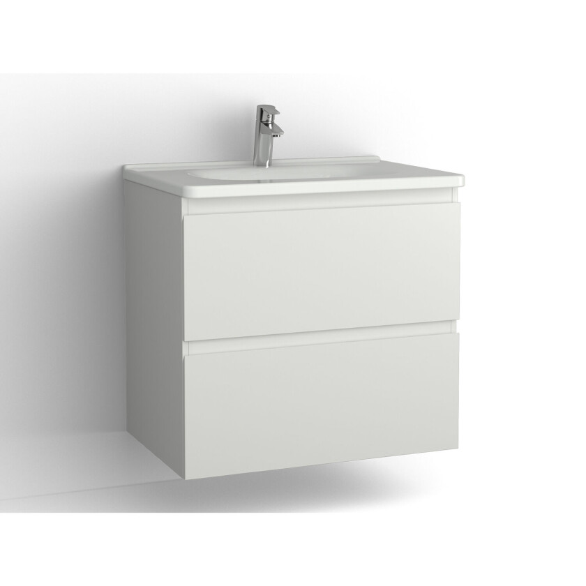 Vedum Flow Servantpakke 75 cm - Hvit