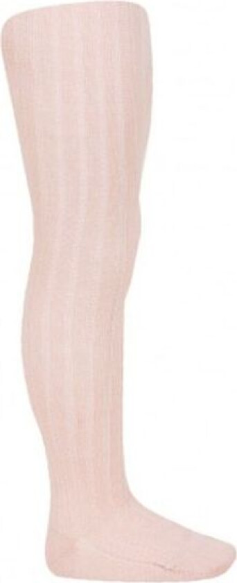 - Ullstrømpebukse Rib Merino Nude