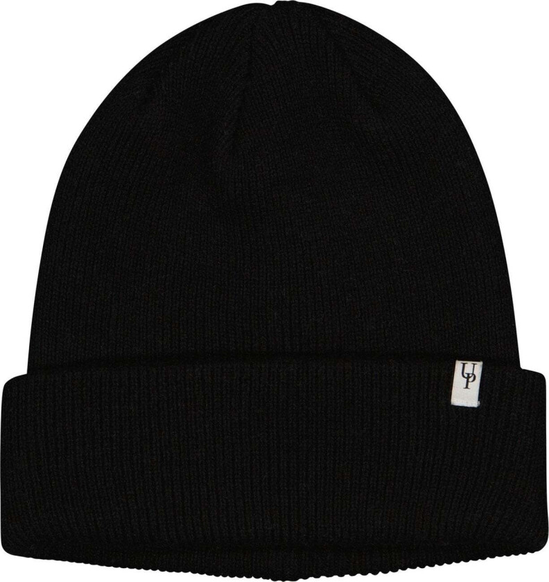 Emilio Beanie Black One Size Basic lambswool beanie