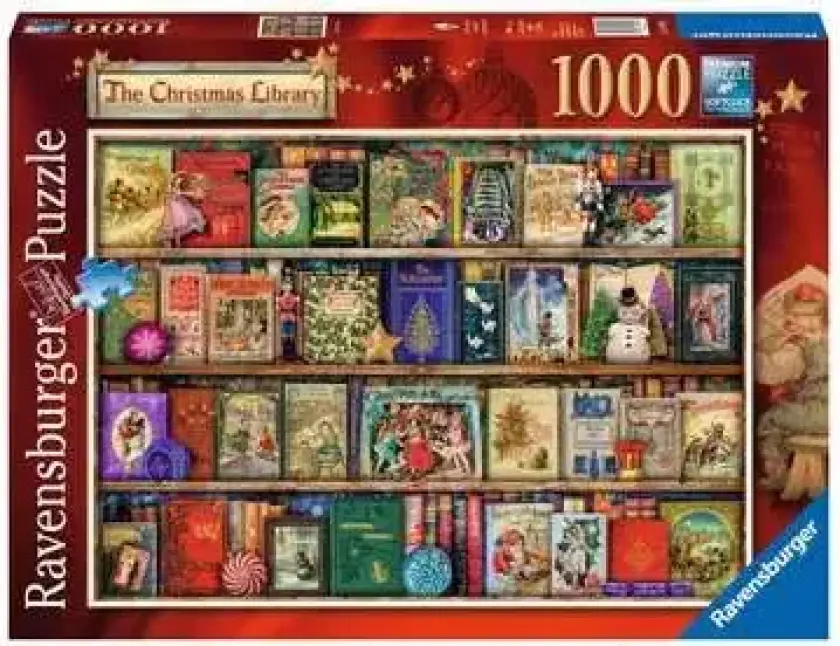 - Puzzle The Christmas Library 1000p (12000324)