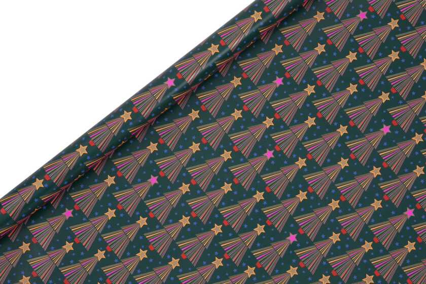 Gavepapir 4m Ps Tree Grønn