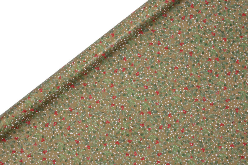 Gavepapir 4m Golden Sprigs