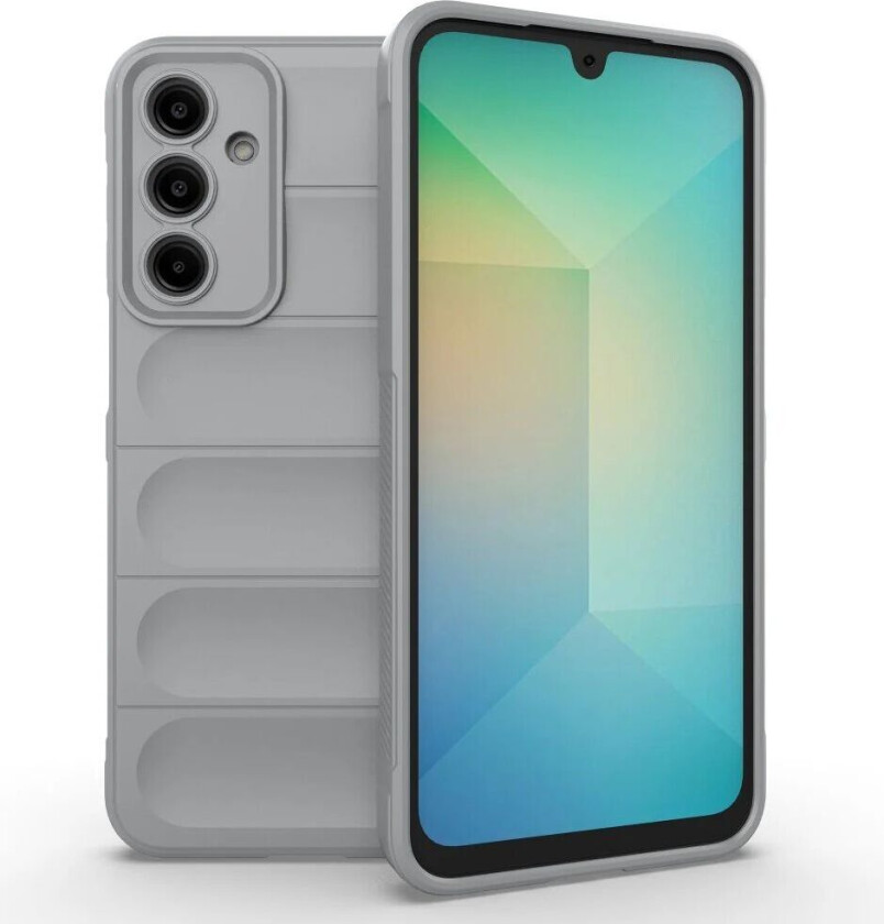 Samsung Galaxy A16 Fleksibelt Plast Deksel - Lys Grå