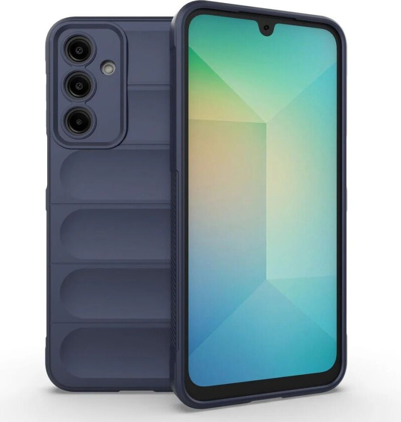 Samsung Galaxy A16 Fleksibelt Plast Deksel - Mørke Blå