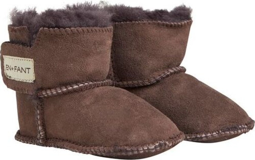 Enfant Bootee Saueskinn -03 Brown