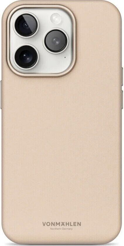 iPhone 16 Pro Max Like Leather Deksel - MagSafe Kompatibel - Cream