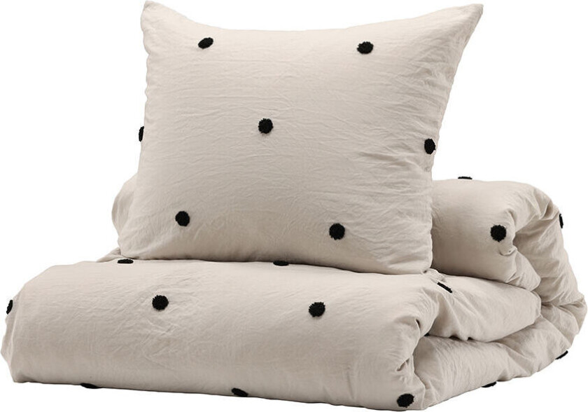 Loke sengesett lys grå.