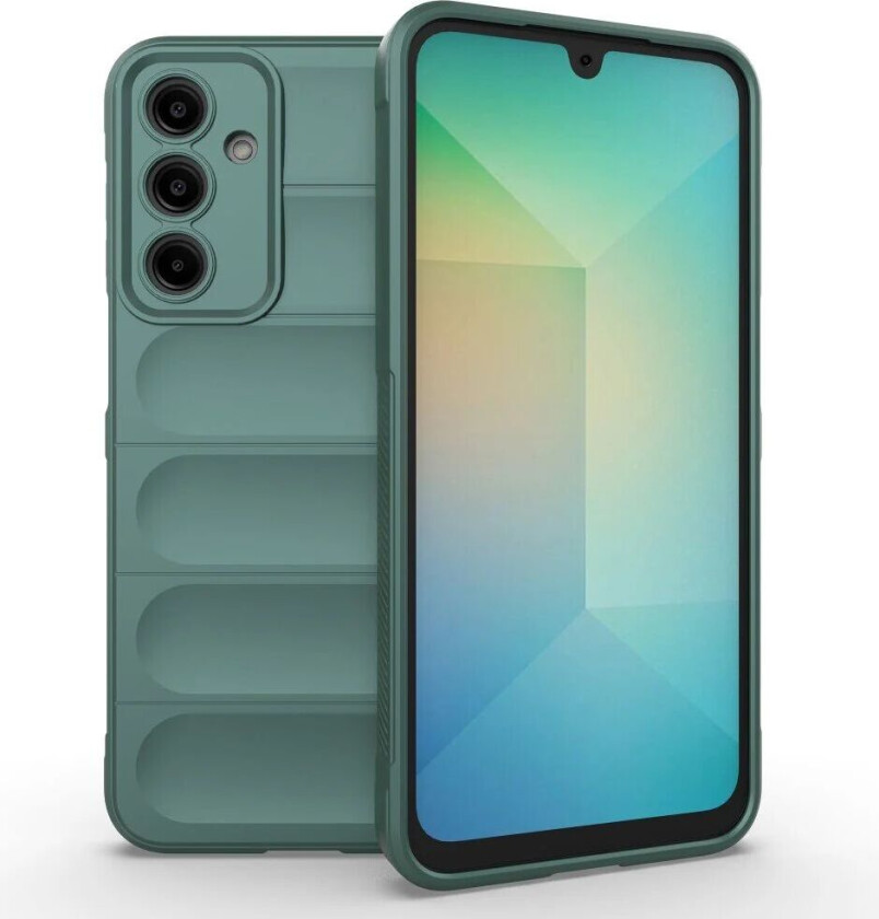 Samsung Galaxy A16 Fleksibelt Plast Deksel - Grønn