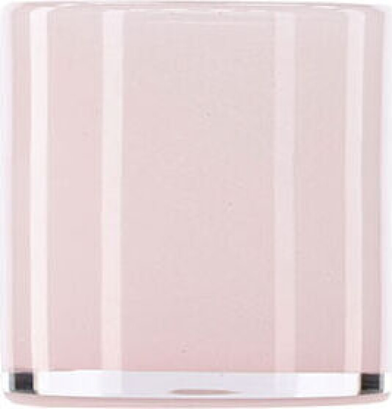 Glora telysholder rosa.