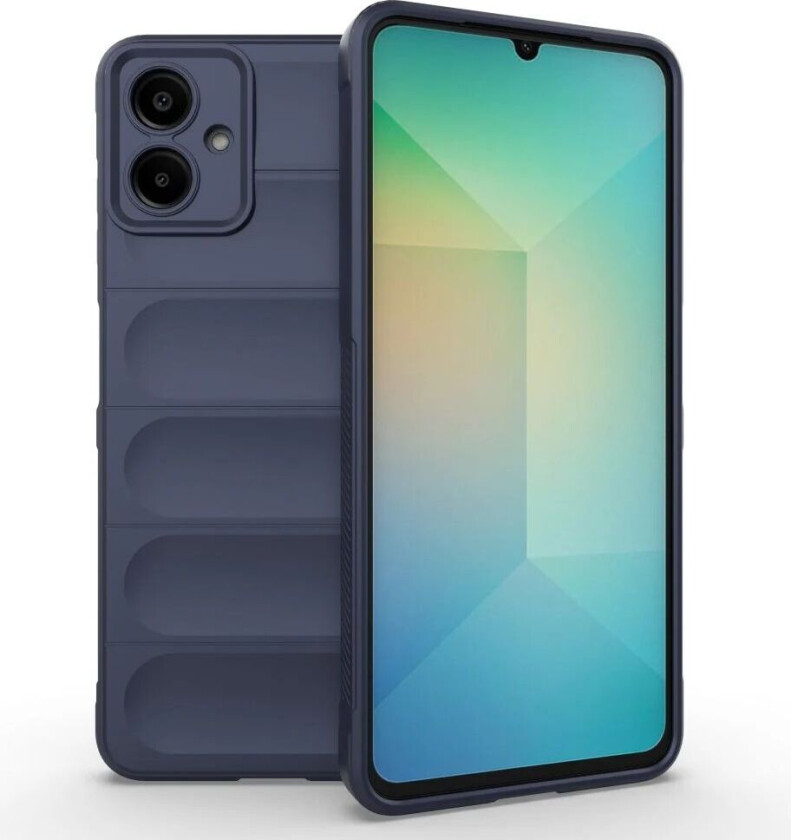 Samsung Galaxy A06 Fleksibelt Plastdeksel - Mørk Blå