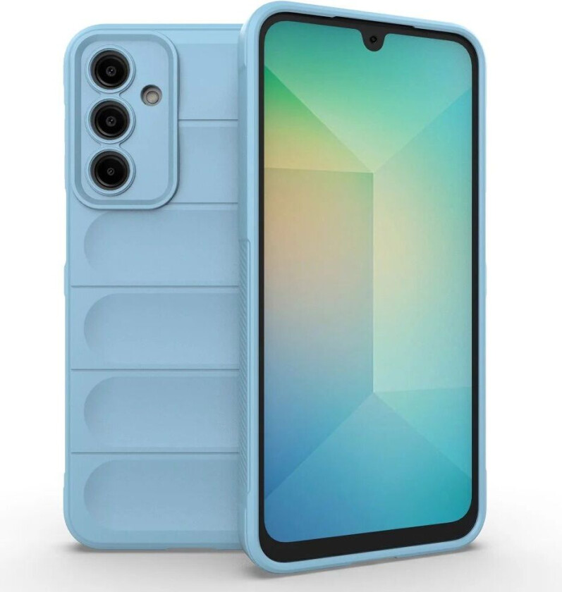 Samsung Galaxy A16 Fleksibelt Plast Deksel - Lyse Blå