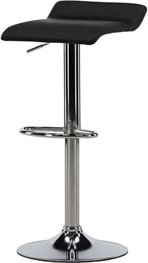 Jonna barstol PU kunstlær svart.