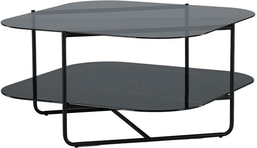 UnLine sofabord 1 hylle svart.