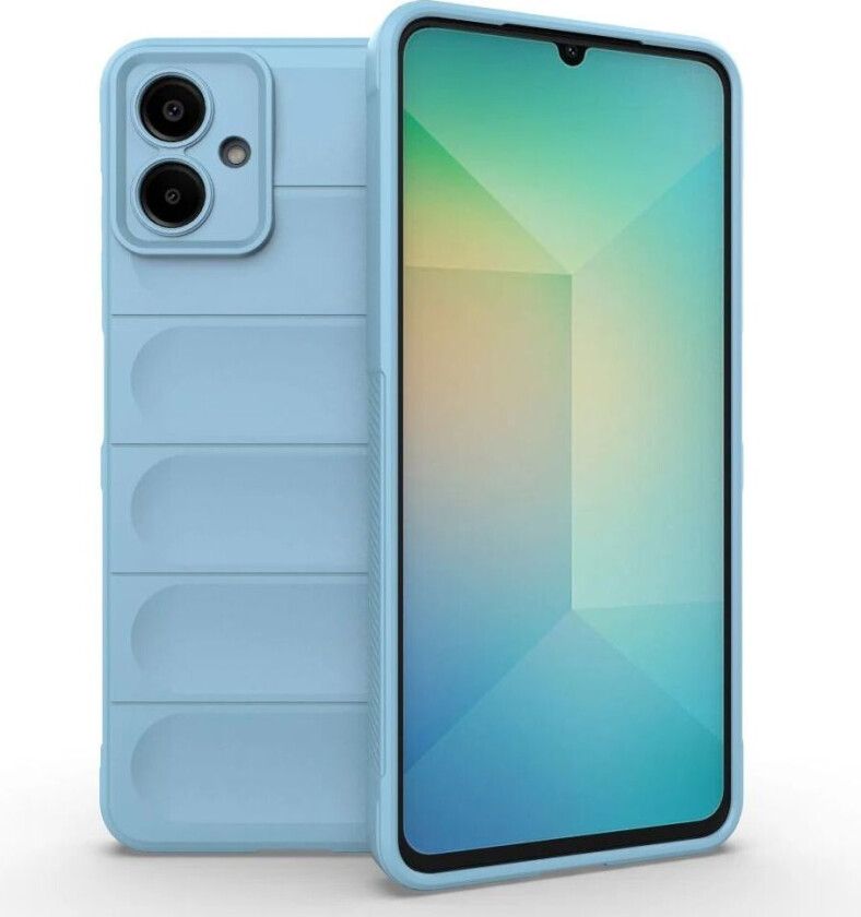 Samsung Galaxy A06 Fleksibelt Plastdeksel - Lyseblå