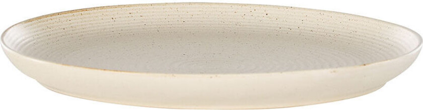 Active tallerken keramikk beige.
