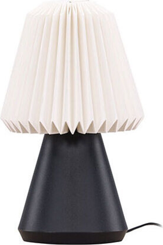 Fjällen bordlampe svart.