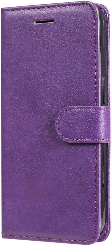 Samsung Galaxy A16 Kunstskinn Flippdeksel med Lommebok og Stropp - Lilla