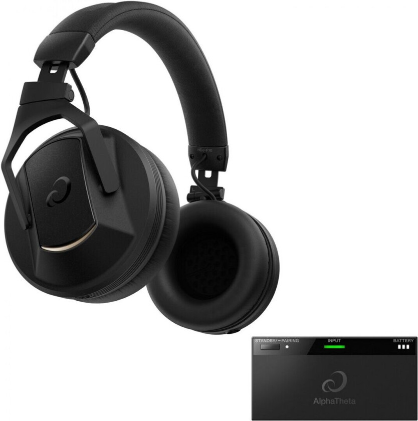 HDJ-F10 Professional Wireless DJ Headphones with Transmitter