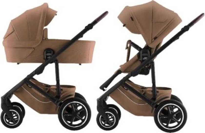 Barnevogn, Smile 5z, Duo, Lux - Warm Caramel