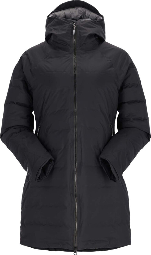 Women's Valiance Waterproof Down Parka Black 14
