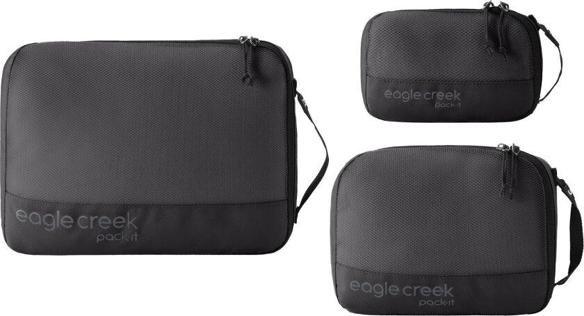 Pack-It Reveal Cube Set XS/S/M Black not_defined