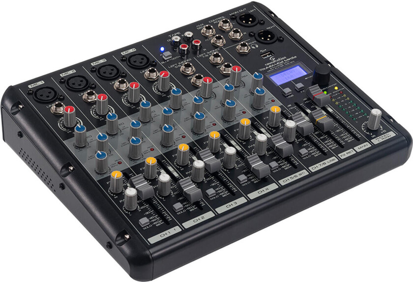 Soundsation Youmix-402 8 Kanals Mikser 8 Kanals Mikser, Usb, Bluetooth