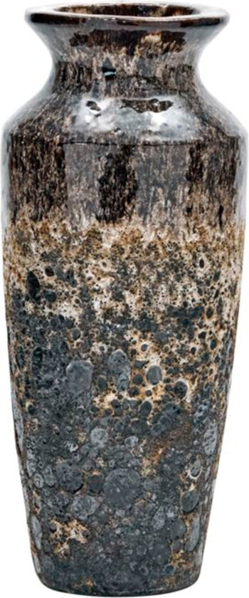 Maya-vase, antikk brun