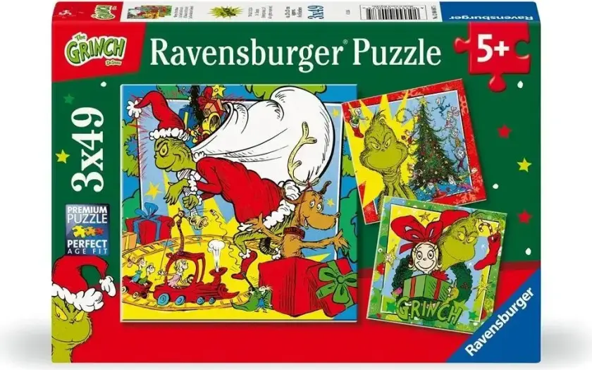 - Puzzle - Grinch 3x49p (12004067)