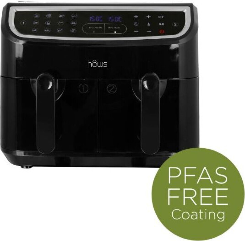 Afry30900 Sejerø 2.0 Double Airfryer 2x4.5l 2400w Pfas Free Coating