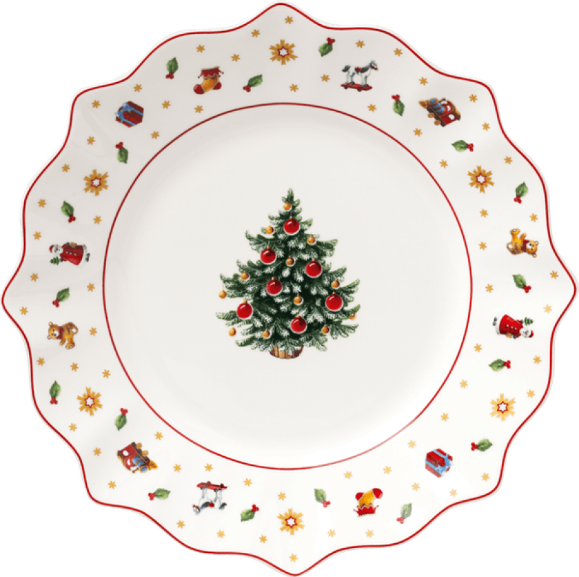 Toy's Delight Frokosttallerken Hvit 24 cm