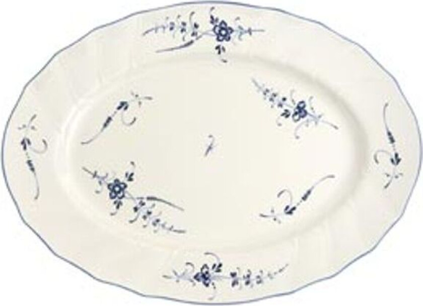 Old Luxembourg Oval tallerken 43cm.