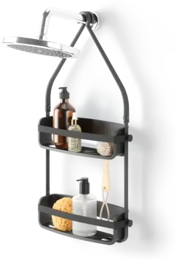 Flex Dusjhylle dobbel sort