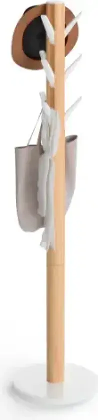 Flapper stumtjener hvit natur