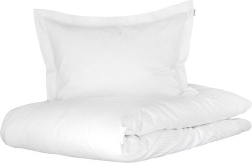 Turistripa Sengesett 100% Økologisk Bomull Hvit Flere Størrelser