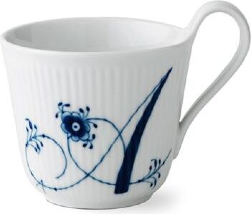 Royal Copenhagen Musselmalt Riflet Alfabet Krus A 33 cl.