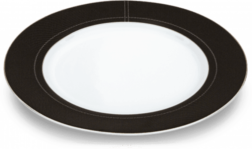 Halvor Bakke Lerk Tallerken Mørk Tweed 28cm