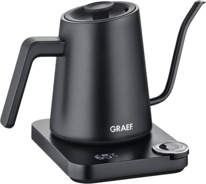 Gk502, 0,9 L, 1200 W, Svart, Rostfritt Stål, Justerbar Termostat, Överhettningsskydd