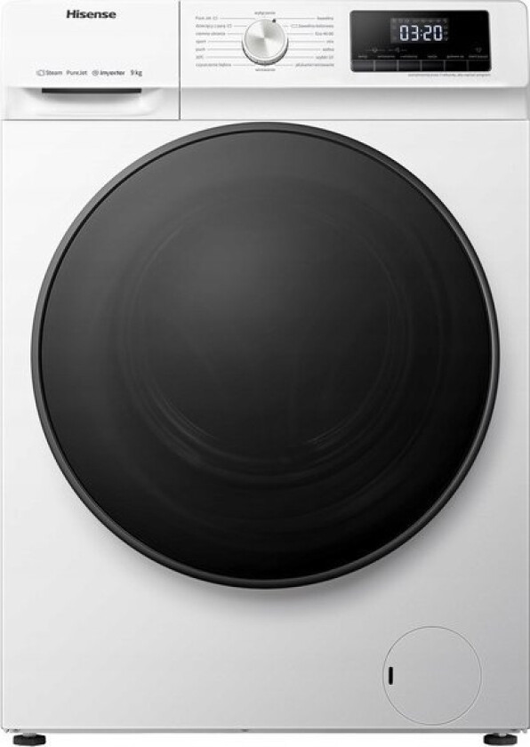Hisense Wfqa9014evjm - Vaskemaskin - Bredde: 60 Cm - Dybde: 61 Cm - Høyde: 85 Cm - Frontileggelse - 9 Kg - 1400 Rpm