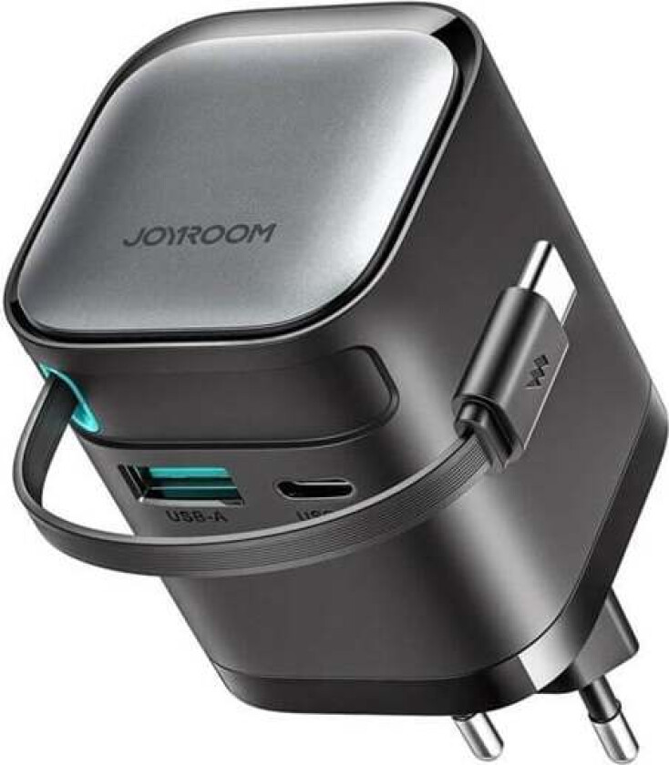 Power charger with retractable cable 65W TCL02 GaN