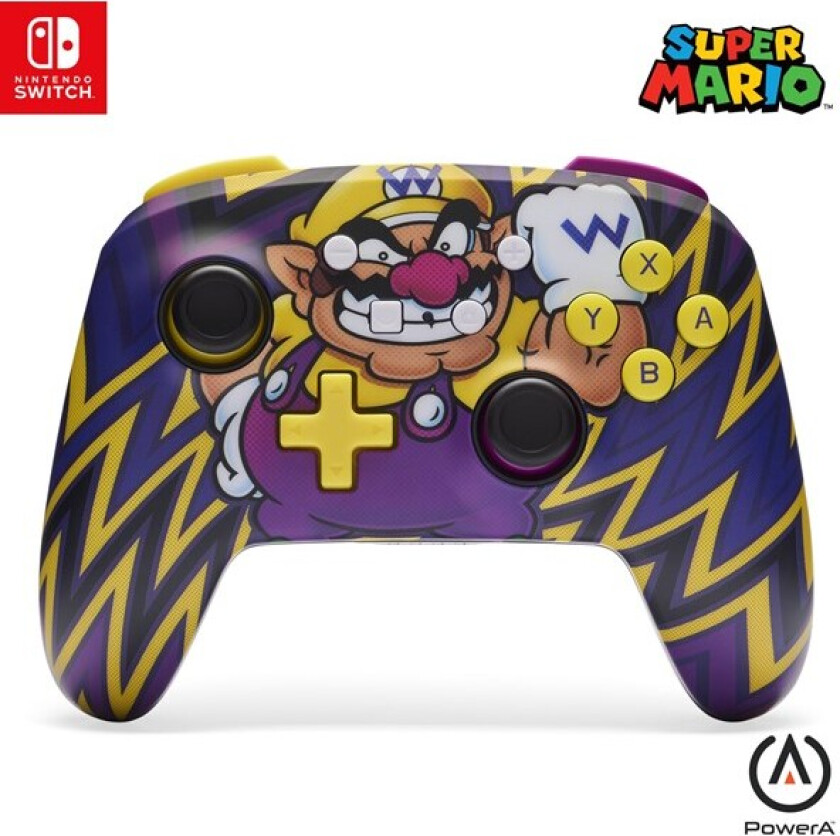 Enhanced Wireless Controller for Nintendo Switch - Wario
