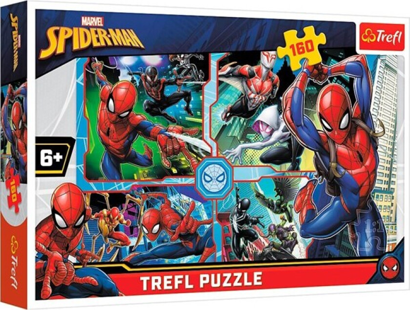 Puzzle - Spider-man - Spider- Man to the rescue (160 pieces)