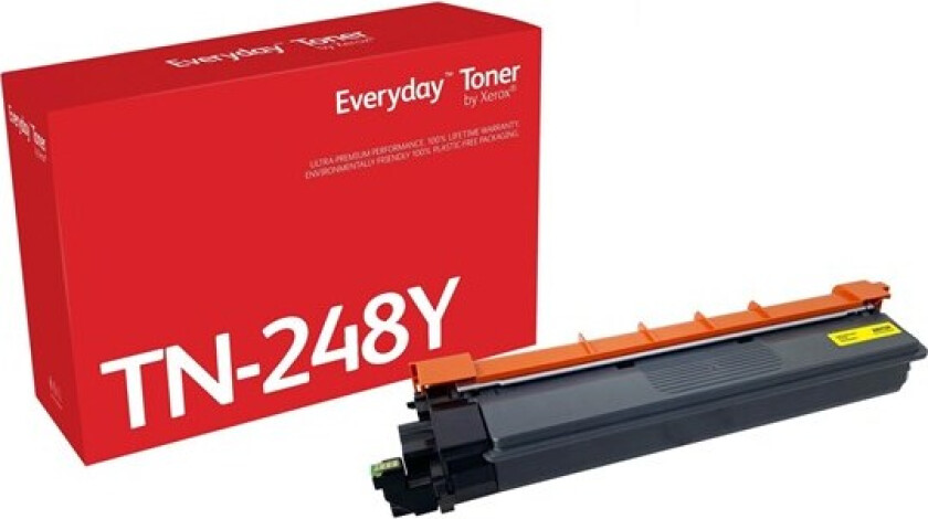 Everyday - yellow - compatible - toner cartridge (alternative for: Brother TN248Y) - Green World Alliance return programme - Laser toner Yellow