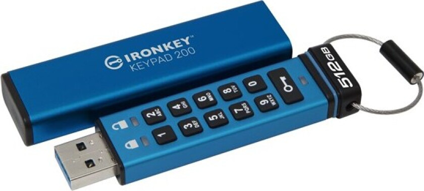 IronKey 200 - 512GB - USB Stick - 512GB - Minnepenn