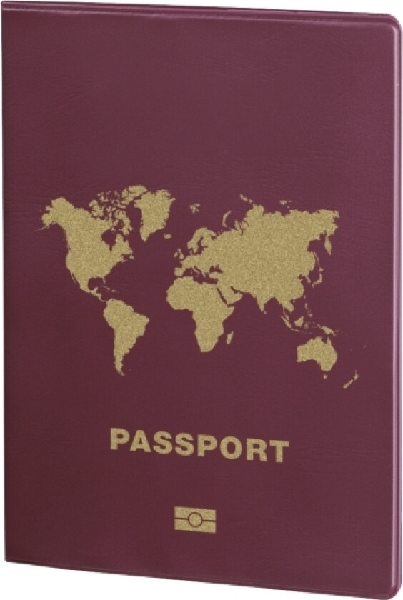 Passport Data Protection Cover International, Rfid, Bordeaux (00139539)