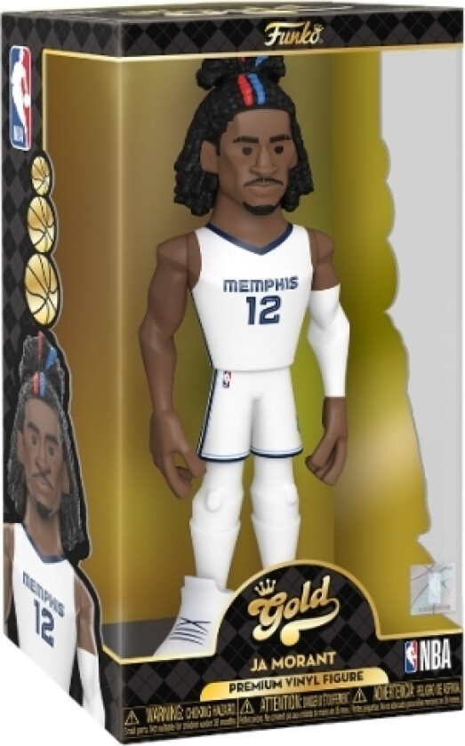 Funko! Pop Vinyl Gold 12" Nba Ja Morant Grizzlies