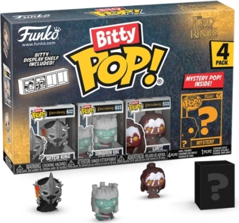 Funko! Bitty Pop 4Pk Lord Of The Rings Series 4