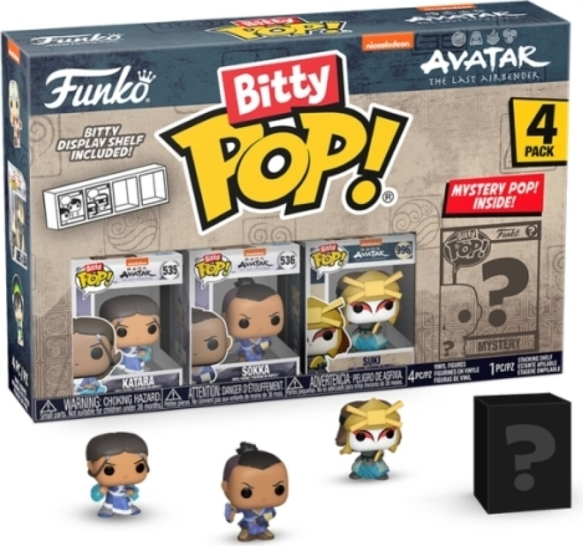 Funko! Bitty Pop 4Pk Avatar Tla Series 4