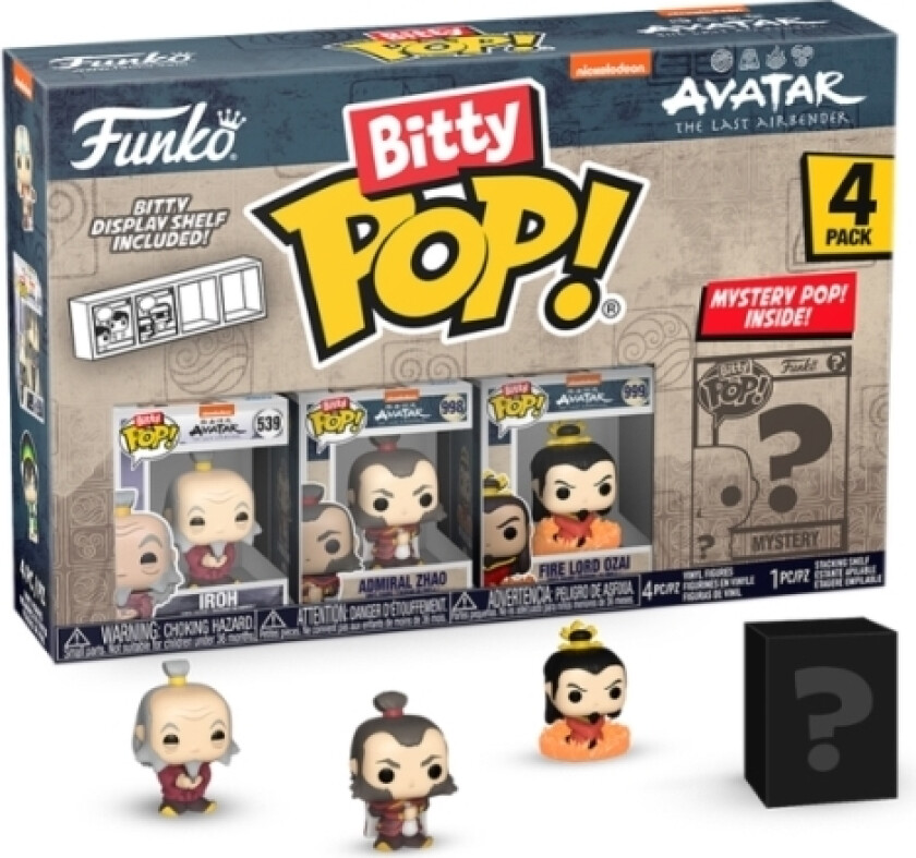 Funko! Bitty Pop 4Pk Avatar Tla Series 3