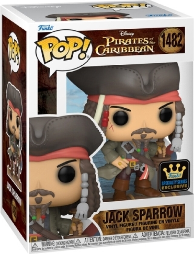 Funko! Pop Vinyl Potc Jack Sparrow(Opening)